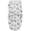 Image de Couverture d'emmaillotage pour bébé Meyco Baby Blanc 0/3 mois 301019