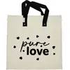 Image de Sac à langer bébé Meyco Baby Pure Love Blanc TU 300.229.67.00
