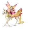 Image de Figurines Bayala : Fée Feya et une licorne ailée