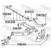 Image de Suspension, Bras De Liaison Febest Tabtsl7 Lexus;Toyota