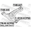 Image de Suspension, Bras De Liaison Febest Tab447 Toyota