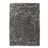 Image de Tapis Shaggy Fait Main "Diamond" Gris Blanc 80 x 150 cm