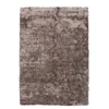 Image de Tapis Shaggy Fait Main "Diamond" Taupe 120 x 170 cm