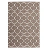 Image de Tapis Tissé à Poils Courts "Batu" Beige 120 x 170 cm