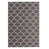 Image de Tapis Tissé à Poils Courts "Batu" Gris 80 x 150 cm