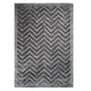 Image de Tapis Rayures à Poils Courts "Luxury IV" Gris 200 x 290 cm