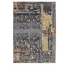 Image de Tapis Jacquard à Poils Courts "Blaze" Bleu 195 x 290 cm