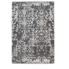 Image de Tapis Jacquard Vintage "River" Gris & Anthracite 80 x 150 cm