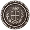Image de Carte de 3 boutons blazer à queue argent 18mm -(...) -