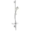 Image de Hansa Kit barre murale/kit de douche Basicjet | + barre murale, kit de montage, douchette, tuyau, curseur, porte-savon | barre 920 mm, diamètre de la tête de douche : Ø 95 mm, 1 jet, flexible de en occasion ou reconditionné