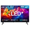 Image de Metz 40 Pouces (100 cm) Smart TV FHD, QLED, LED Television Google Tele HDR 10 Dolby Audio Bluetooth 5,1 EyeCare Tuner DVB-T/T2/C/S/S2 CI+ (40MQF7000Z) en occasion ou reconditionné