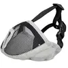 Image de Museliere pour races a museau court en polyester - S-M : 24 cm - Gris - Pour chien