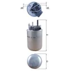 Image de Filtre À Carburant Kl 1048 Mahle Mahle Kl1048 Nissan