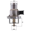 Image de Thermostat, Liqiuide De Refroidissement Mahle Tm55105 Opel;Vauxhall