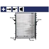 Image de Radiateur, Refroidissement Du Moteur Mahle Cr515000s Citroen;Peugeot