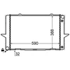 Image de Radiateur, Refroidissement Du Moteur Behr Mahle Cr762000s Volvo