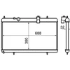 Image de Radiateur, Refroidissement Du Moteur Mahle Cr801000s Citroen;Peugeot