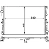 Image de Radiateur, Refroidissement Du Moteur Behr *** Premium Line *** Mahle Cr2100000p Mercedes-Benz