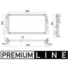 Image de Radiateur, Refroidissement Du Moteur Behr *** Premium Line *** Mahle Cr2279000p Bmw;