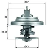 Image de Thermostat, Liquide De Refroidissement Mahle Tx3192ds Ford Usa