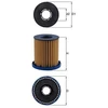 Image de Filtre À L'Huile Ox 1350 Mahle Mahle Ox1350 Opel