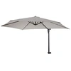 Image de Parasol de mur Casoria déporté, pour balcon ou terrasse, 3m inclinable sable