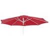 Image de Toile de rechange pour parasol N18 Ø 2,7m tissu/textile 5kg rouge