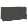 Image de Toile de rechange pour parasol Deluxe HWC-D14 Ø 3m anthracite sans rabat