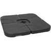 Image de Porte-parasol HWC-F78, support pour parasol à remplir jusqu'à 100kg