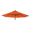 Image de Toile de rechange pour parasol HWC-C57, Ø4m polyester 3kg terre cuite