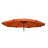 Image de Toile pour parasol Meran Pro Ø 5m polyester terre cuite