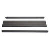 Image de Set de finition pour brise-vue WPC Sarthe, profil de finition 90cm, anthracite