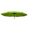 Image de Toile pour parasol Meran Pro avec volant Ø 5m vert clair