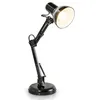 Image de B.K.Licht Lampe de bureau orientable, lampe de table rétro douille E14, avec interrupteur à fil, lampe de lecture, noir en occasion ou reconditionné