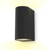 Image de B.K.Licht applique murale LED extérieur intérieur moderne noire, spot mural GU10, 2 spots de 400lm chacun, éclairage jardin terrasse garage, IP44, 2x5W en occasion ou reconditionné