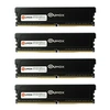 Image de Mémoire RAM 4pcs 16Go DDR4 2400 2400MHz PC4-19200 PC-19200 (288 PIN) DIMM mémoire RAM Ordinateur de bureau CL17 1.2V