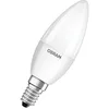 Image de Osram LED BASE Classic B40, ampoules LED à filament dépoli en verre pour culot E14, forme bougie, blanc chaud (2700K), 470 lumens, remplace les ampoules classiques 40W, boîte de 5 en occasion ou reconditionné