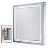 Image de Applique - plafonnier LED COULEUR + BLANC Carré}