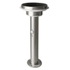 Image de d'extérieure ENDURA STYLE SOLAR DOUBLE CIRCLE pour mur 6W blanc chaud - 3000K - IP44}
