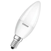 Image de LED BASE Classic B40 - ampoule LED à filament dépoli en verre pour culot E14 - forme bougie - blanc froid (4000K) - 806 lumens - remplace les