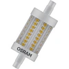 Image de 4058075432512 LED EEC A++ (A++ - E) R7s forme conique 8.5 W = 75 W blanc chaud (Ø x L) 29 mm x 78 mm