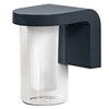 Image de SMART+ WI-FI CASCADE RGBW 18cm- applique murale LED gradable gris foncé pour l'extérieur avec boîtier en aluminium de haute qualité - contrôle des