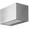 Image de SMART+ WI-FI BRICK ST RGBW 14 - 5 cm - applique murale LED à intensité variable gris foncé avec boîtier en acier inoxydable de haute qualité - carrée