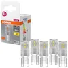 Image de Osram Lampe LED Star PIN, G9-base, verre clair,Blanc chaud (2700K), 200 Lumen, Remplacement de la traditionnelle 20W-Ampoules 5-Pack en occasion ou reconditionné