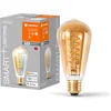 Image de Ampoule LED LEDVANCE SMART+ WIFI, teinte dorée, 8W, 650lm, forme Edison 64mm de diamètre, E27, lumière blanche réglable (2200-5000K), dimmable, application ou commande vocale, longue durée de vie en occasion ou reconditionné