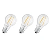 Image de Lot de 3 Ampoules LED E27 standard claire 6,5 W équivalent a 60 W blanc froid