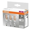 Image de Equipements Pour Luminaire - Led Retrofit Classic P 40 4w/840 230 Fl E14 Pack De 3 Pcs - 4058075819733