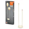 Image de LEDVANCE Lampadaire décoratif avec 2x douilles E27, deux supports (hauteur 78cm et 110cm), beige, avec câble d'alimentation de 1,8m, ampoule LED OSRAM 1906 parfaitement adaptée vendue séparément en occasion ou reconditionné