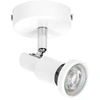 Image de LED SPOT GU10: 1 x 3 - 4W - 230lm - blanc - température de couleur de 2 700K - lumière chaude - design intemporel - ampoule LED interchangeable