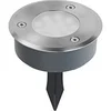 Image de ENDURA HYBRID INGROUND Applique extérieure hybride - 1W - 70lm - lumière blanc chaud - 3000K - inoxydable - IP44 & IP67 - solaire et réseau.}